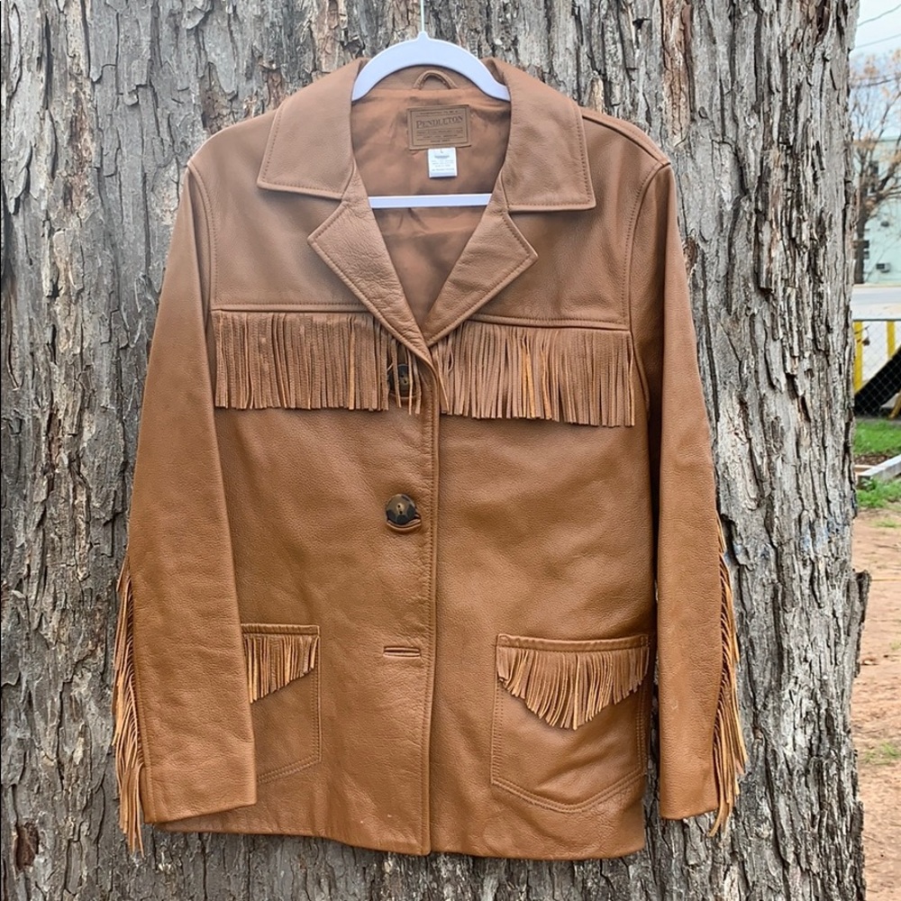 Leather jacket